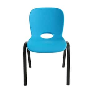 Blue Stacking Kids Chair (Set of 13)