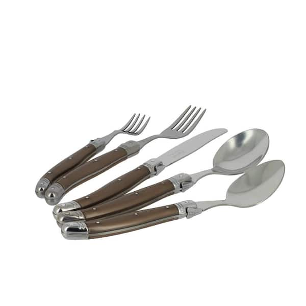 Hand Cast Bronze Flatware Set