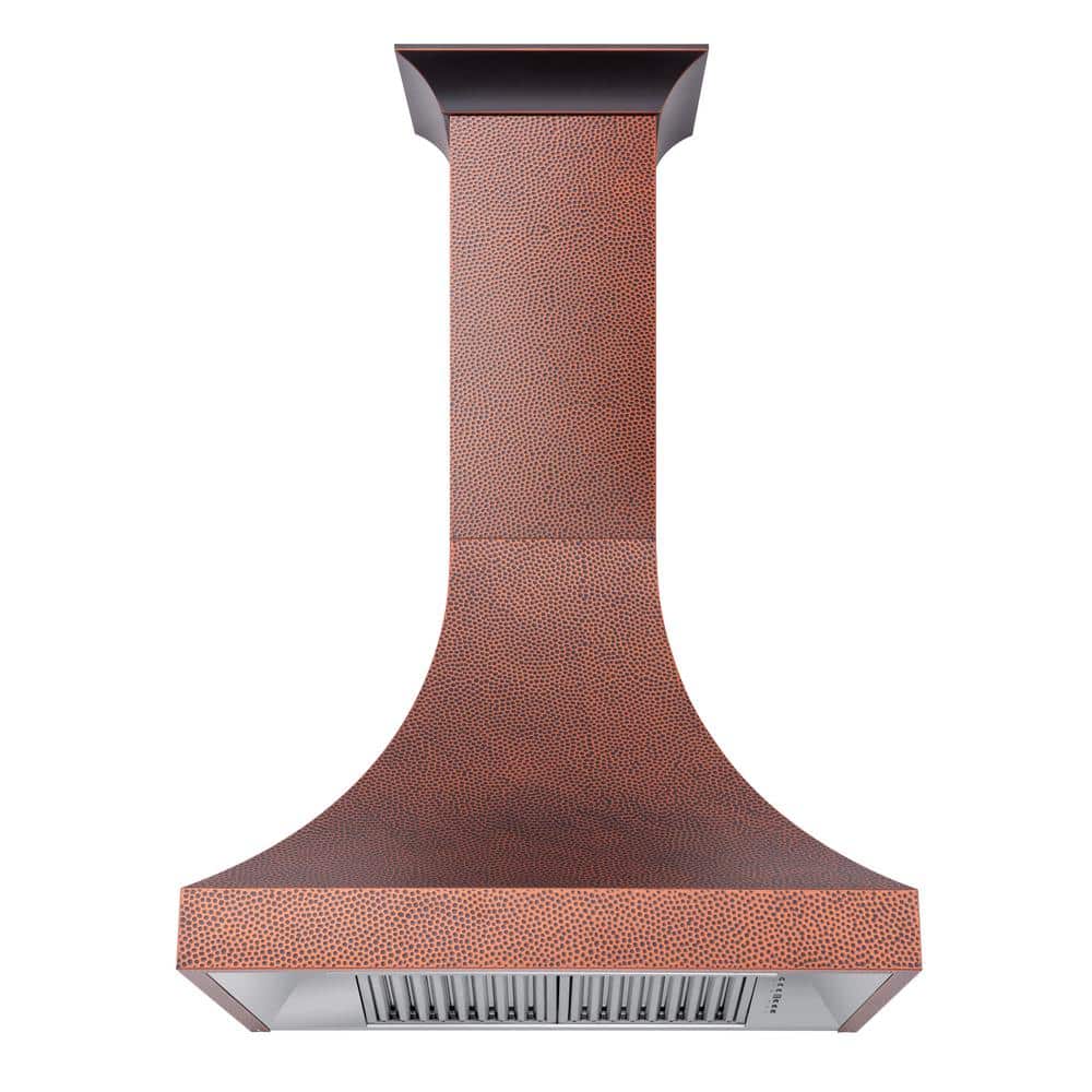 ZLINE 30" Hand-Hammered Copper Wall Mounted Range Hood