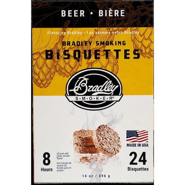 Bradley Smoker Premium Beer Bisquettes (Box of 24)