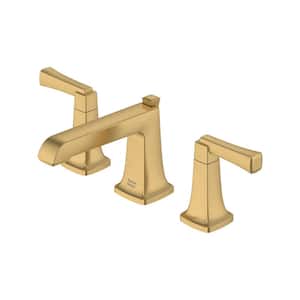 Townsend 8 in. Widespread 2-Handle Bathroom Faucet in Brushed Cool Sunrise