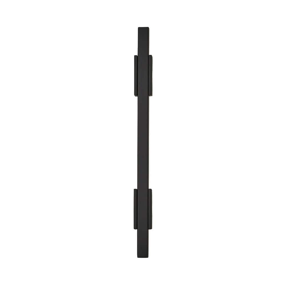 Matte Black Aluminum Modern Bar Cabinet Pull