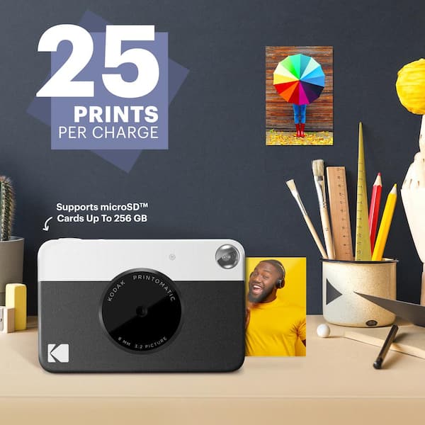 Kodak Printomatic Digital Print Camera Bundle factory