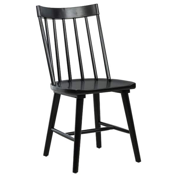 Coaster Middleton Black Solid Wood Dining Side Chair Set of