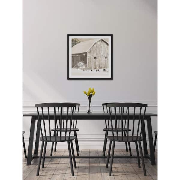 Unbranded 40 in. H x 40 in. W "Winter Morning" by Marmont Hill Framed Printed Wall Art