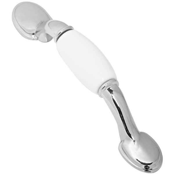 Stanley-National Hardware 3 in. Porcelain Accent Center-to-Center Pull