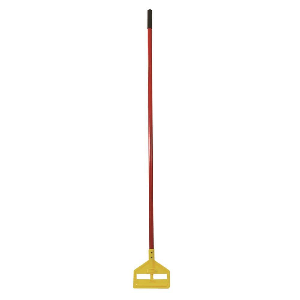 UPC 086876146882 product image for Invader 60 in. Red Side Gate Fiberglass Mop Handle | upcitemdb.com