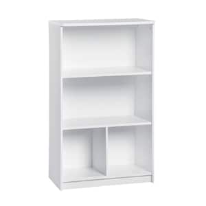 KidSpace 24 in. W x 41 in. H White 2-Cube 2-Shelf Storage Organizer