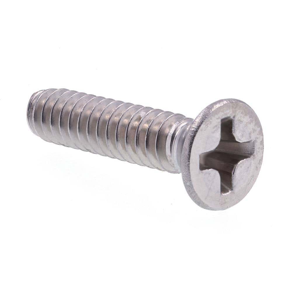3/8-16 Slotted Oval Head Countersunk Machine Screws Stainless Steel All Sizes 
