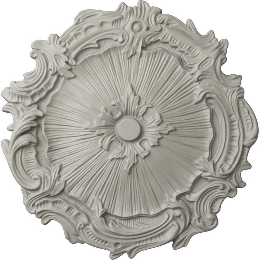 Pot of Cream Polyurethane Traditional Ceiling Medallion