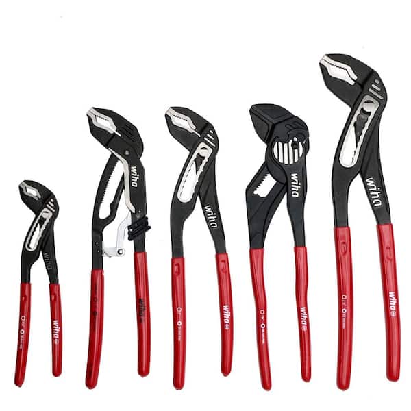 Classic Grip V-Jaw Tongue and Groove Pliers Tray Set (5-Piece)