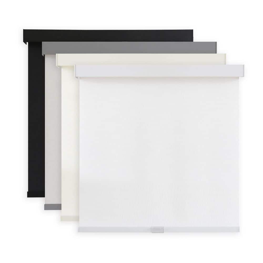 Cordless Light Filtering Roller Shade, 99% Blackout Solar Shades, UV Protection, Polyester, White, 30 in. W x 72 in. L price history on PriceWatchPro