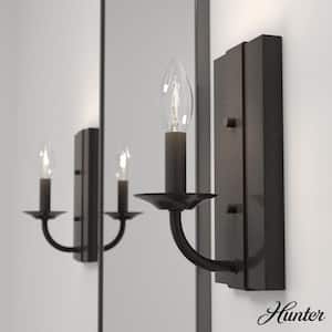 Perch Point 1-Light Noble Bronze Wall Sconce