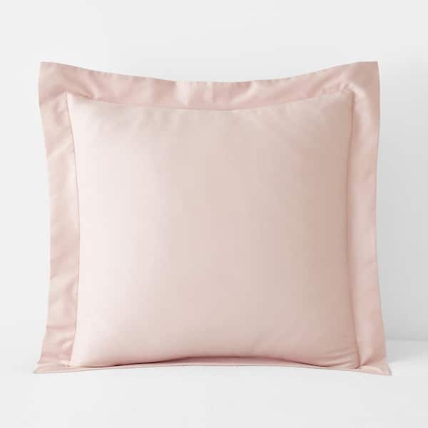 Company Cotton Blush Sateen Euro Sham