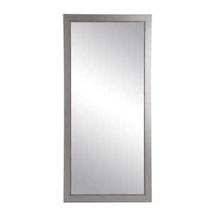 Medium Silver Classic Mirror (31.5 in. H X 65.5 in. W)