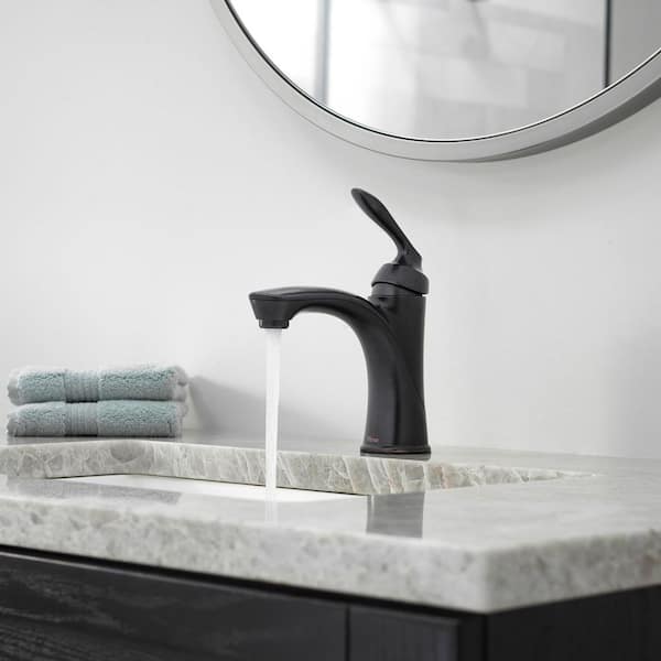 Avalon Single Hole Single-Handle Bathroom Faucet Tuscan Bronze