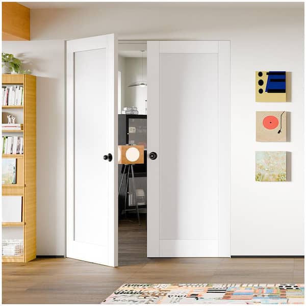 TENONER 30 in. x 80 in. MDF, Composite, Pre-assembled, Primed