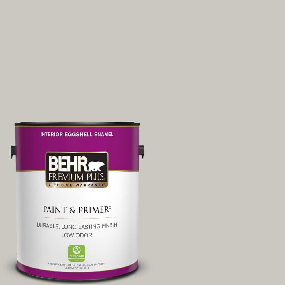 BEHR PREMIUM PLUS 1 Gal. #PPU24-12 Whitewash Oak Eggshell Enamel Low ...