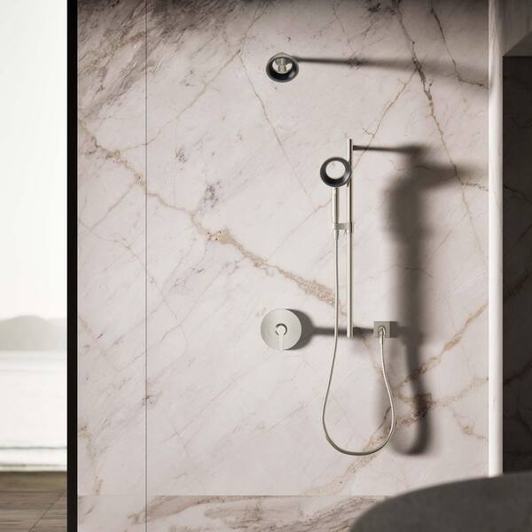 Kohler Statement VES Handbrause – 1,5 GPM, Brushed Nickel, Mit Katalyst-Technologie