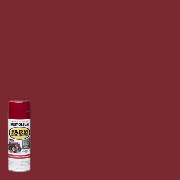 Rust-Oleum Specialty 12 oz. Farm Equipment International Harvester Red Gloss Enamel Spray Paint (6-Pack)
