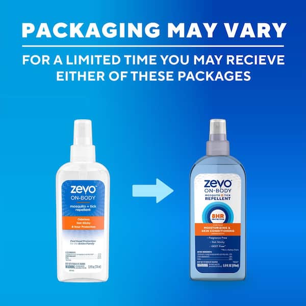 ZEVO On Body Mosquito and Tick Repellent-Bug Spray-5.9 oz. Pump