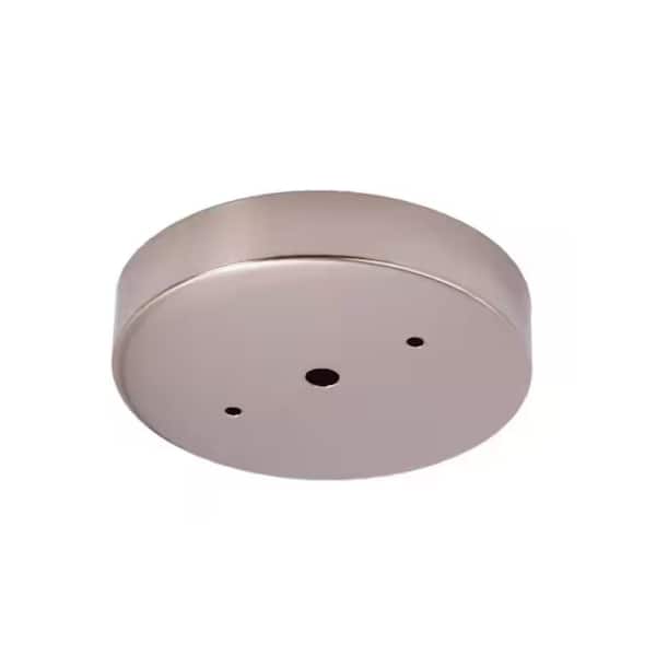 5 in. Brushed Nickel Ceiling Canopy Kit for Hanging Light Fixtures
