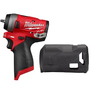 Milwaukee M12 FUEL 12V Lithium-Ion Brushless Cordless Stubby 1/4