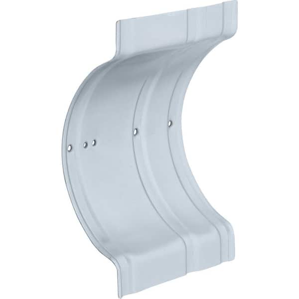 Delta Recessed Wall Clamp Zinc Plated