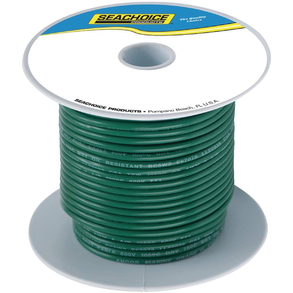 Tinned Copper Marine Wire, 14 AWG, Green, 100 ft. price history on PriceWatchPro