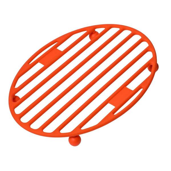 Oval Silicone Nonstick Stainless Steel Heat-Resistant Roasting Rack for Baking Roasting Pan Kitchen Cooking