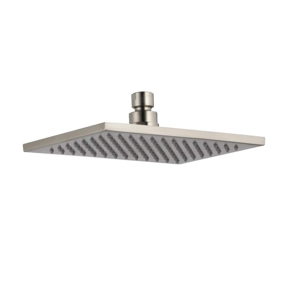 1-Spray Patterns 2.50 GPM 5.67 in. Wall Mount Fixed Shower Head in Lumicoat Stainless price history on PriceWatchPro