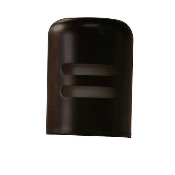 Westbrass 1-5/8 in. x 2-1/4 in. Solid Brass Air Gap Cap Only, Non-Skirted, Oil Rubbed Bronze