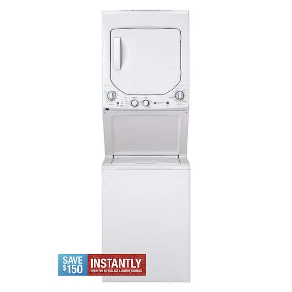 2.3 cu. ft. Washer 4.4 cu. ft. Electric Dryer Combo in White