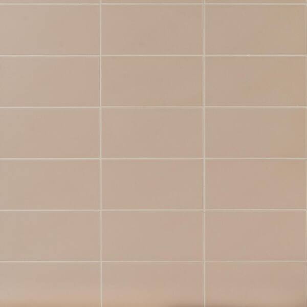 Ivy Hill Tile Tori Ivory 8 in. x 4 in. Matte Ceramic Wall Tile (28 Pieces, 6.02 sq. ft./Case)