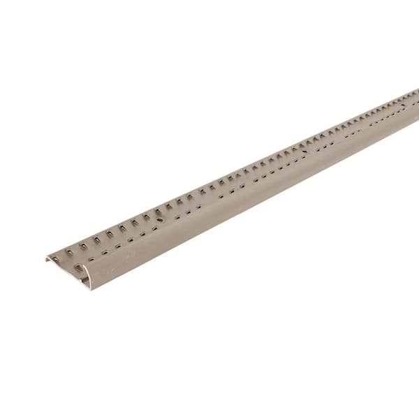 Unbranded 1-3/8"X 144" PEWTER ALUMINUM CARPET GRIPPER W/TEETH HAMMERED
