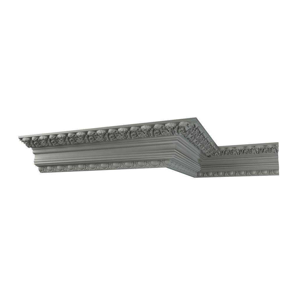 Leia 96" Gray Polyurethane Crown Moulding