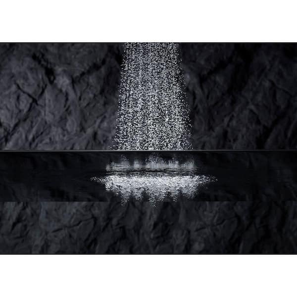 KOHLER Margaux 1-Spray 5.3 in. Single Wall Mount Fixed Shower Head in Vibrant French Gold