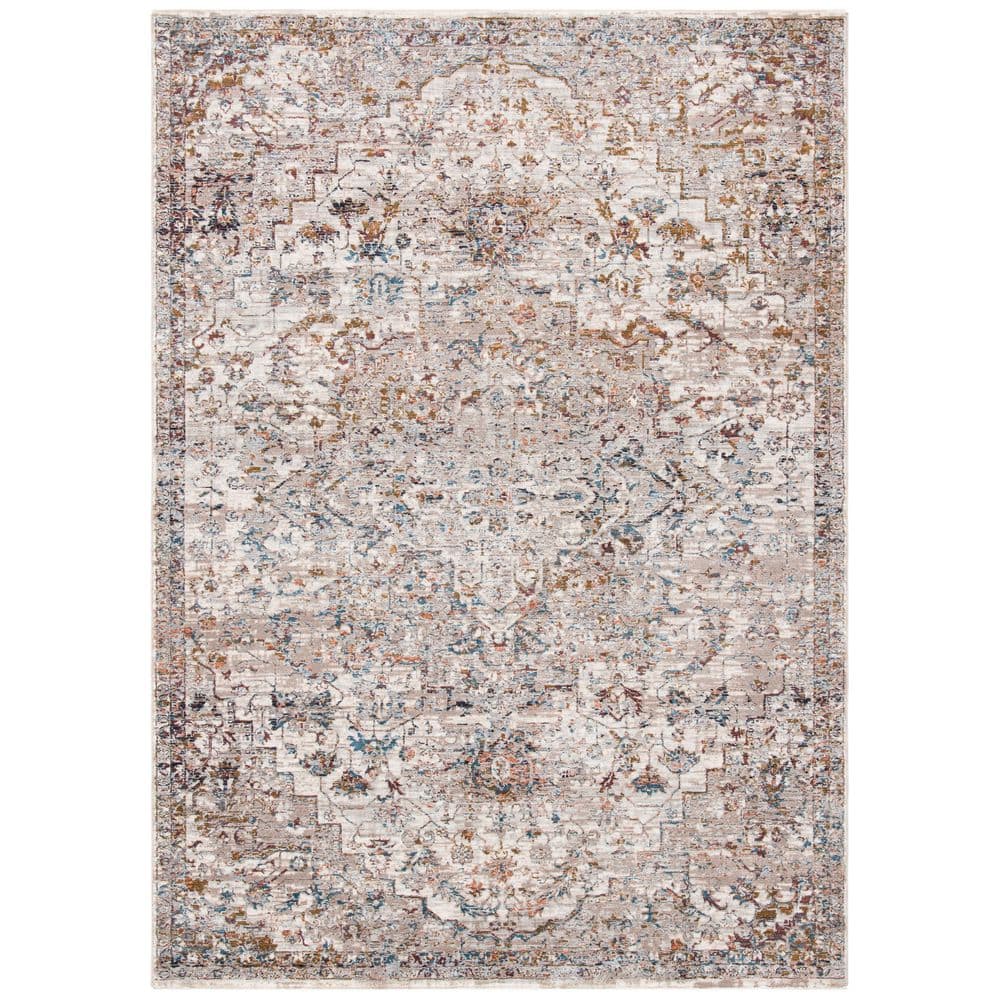Limitee 8 ft. x 10 ft. Beige/Beige Ornate Oriental Area Rug price history on PriceWatchPro