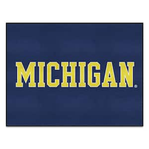 Michigan Wolverines All-Star Blue 3 ft. x 4 ft. Area Rug