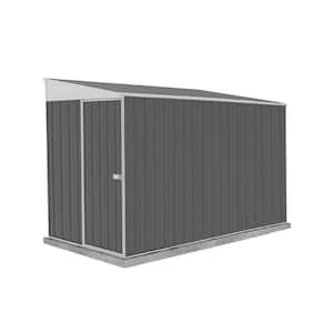 Durango 5 ft. W x 10 ft. D Metal Bike Shed in Woodland Gray SNAPTiTE Assembly System (49 sq. ft.)