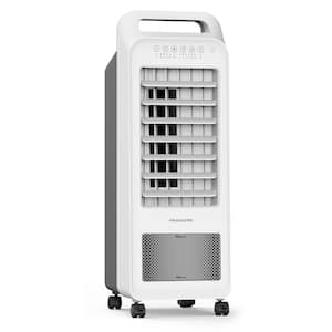 250 CFM 3-Speed 2-In-1 Personal Evaporative Air Cooler (Swamp Cooler) with Removable Water Tank for 100 sq. ft. - White