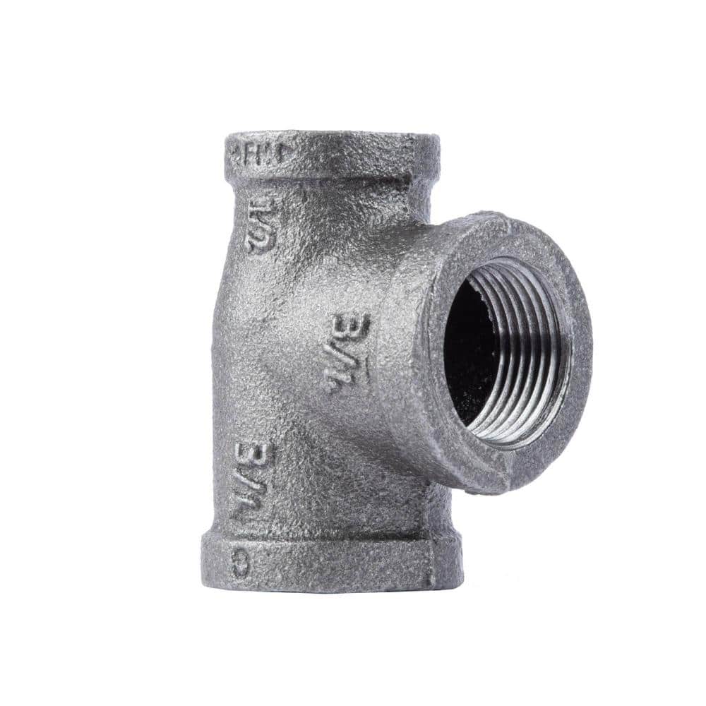 3/4 in. x 1/2 in. x 3/4 in. Black Iron Reducing Tee price history on PriceWatchPro