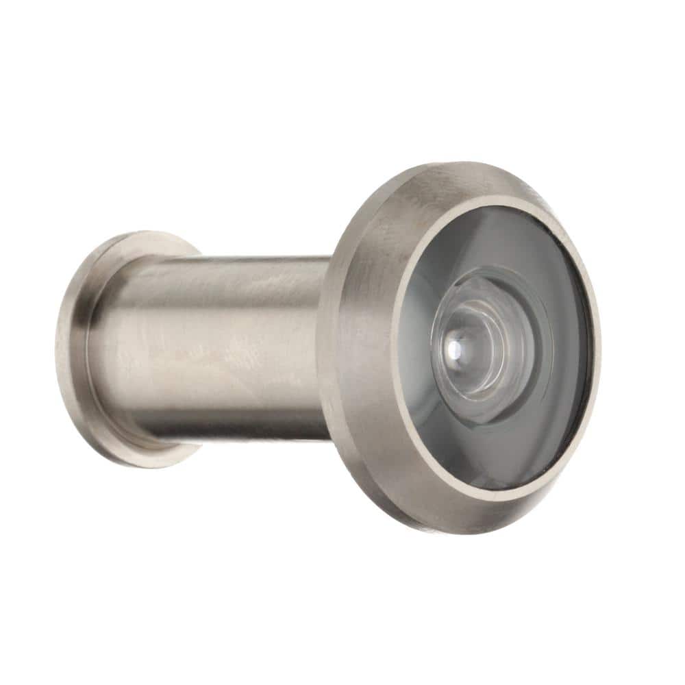 Satin Nickel Solid Brass 200 Degree Door Viewer