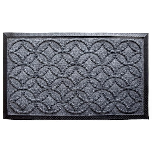 Calloway Mills Chantilly Indoor/Outdoor Mat, 18" x 30", Grey