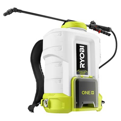 ryobi cordless sweeper p2102 sprayer