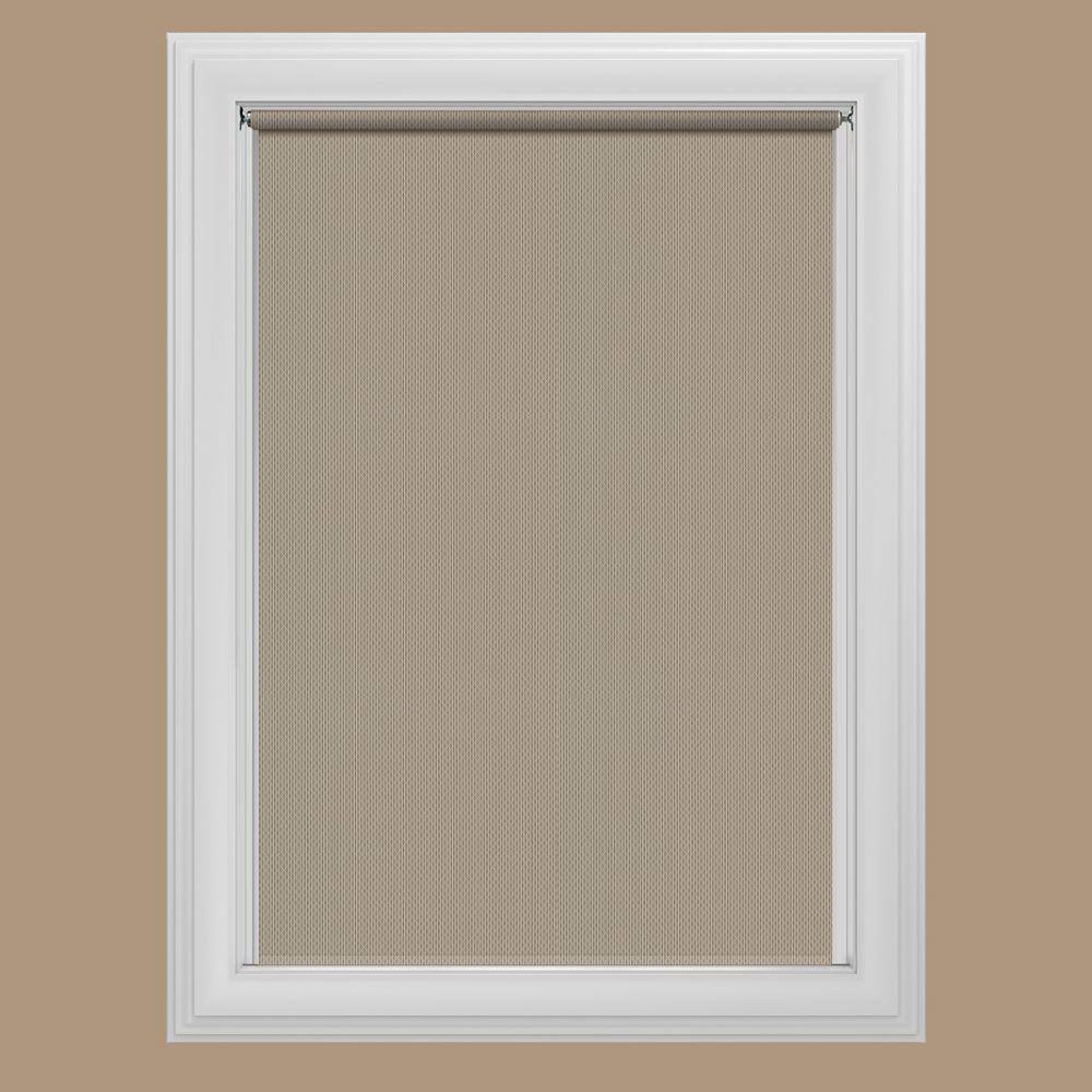 Bali CuttoSize CuttoSize Woven Taupe Cordless Room Darkening Fade