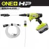 RYOBI ONE+ HP 18V Brushless EZClean 600 PSI 0.7 GPM Cordless Cold Water Power Cleaner (Tool Only) RY121850