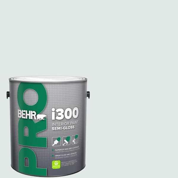 BEHR PRO 1 gal. #BL-W01 Calm Semi-Gloss Interior Paint