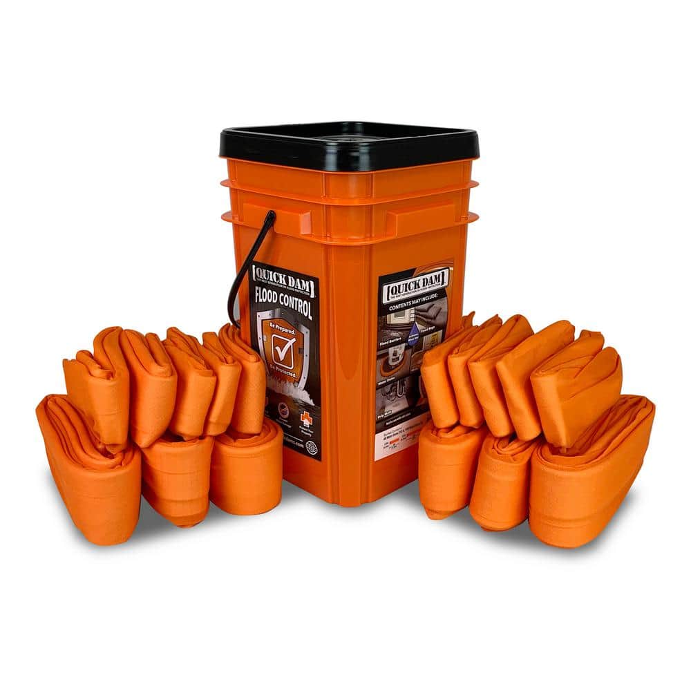 Grab and Go Indoor Water Control Bucket kit, (10) 4 ft. Dams and (6) 10 ft. Dams price history on PriceWatchPro