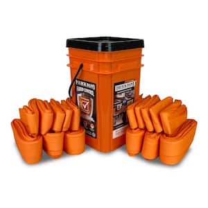 Grab and Go Indoor Water Control Bucket kit , (10) 4 ft. Dams and (6) 10 ft. Dams